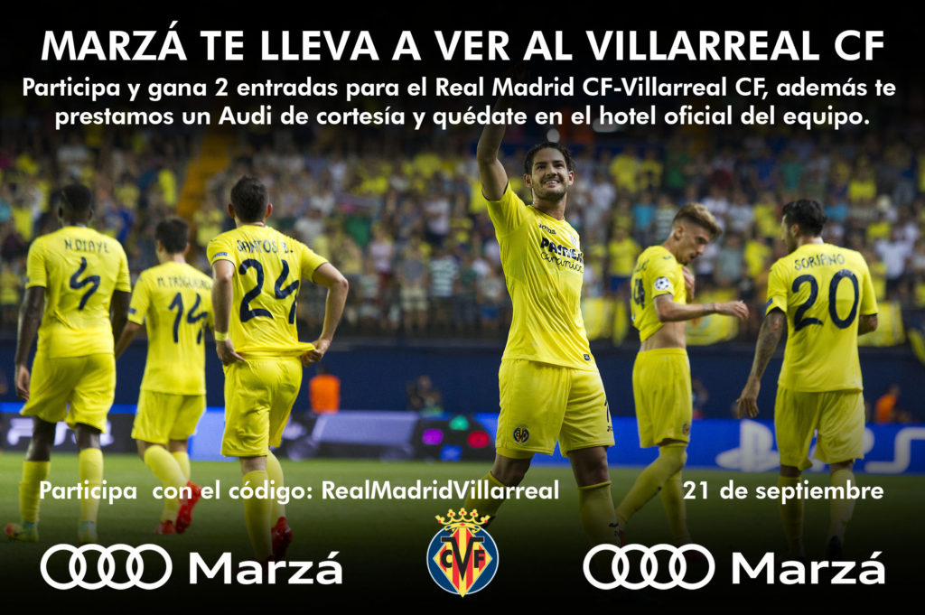 Si eres abonado del Villarreal CF te lo ponemos fácil para seguirlo allá donde juegue!